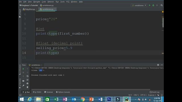 Coding For All (Data types in python ) Tutorial #3 смотреть онлайн