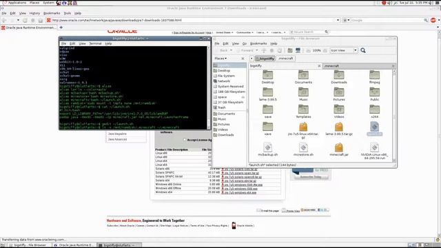 Minecraft on debian x64 - How to смотреть онлайн