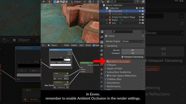 Blender Secrets - Blend materials with Rust and Dust using the Ambient Occlusion Node смотреть онлайн