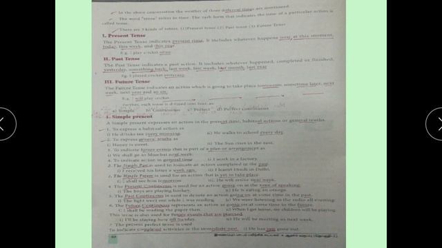 6th English Bridge Course Module, Day 5,Topic - Tenses, Page number 39 - 42 смотреть онлайн