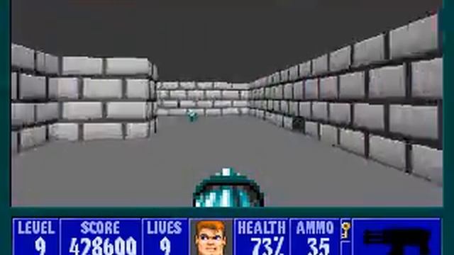 Wolfenstein 3D - Boss 5 - Gretel Grosse смотреть онлайн
