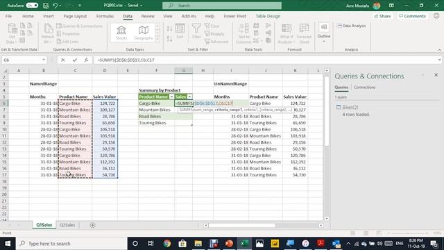 PQB02: Power Query Basics-Extract data from current workbook, and creat dynamic unique list смотреть онлайн