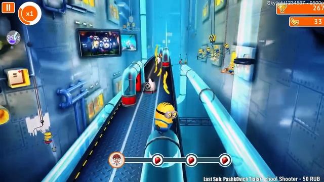 Гуфовский в "Гадкий Я: Minion Rush" смотреть онлайн