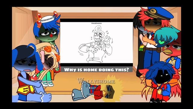 Welcome home reacts to Wally! Part3 смотреть онлайн