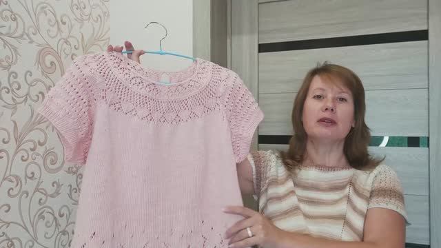 Ажурный узор для круглой кокетки смотреть онлайн