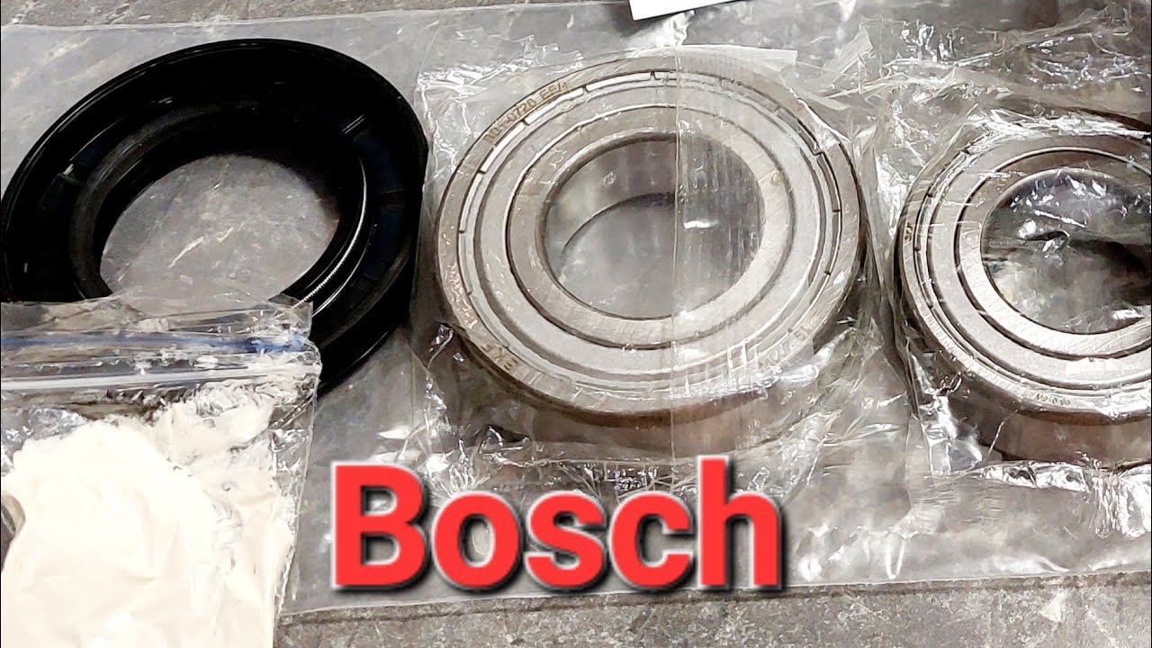 Замена подшипников стиральной машины BOSCH Logixx 7 WIS24140OE смотреть онлайн