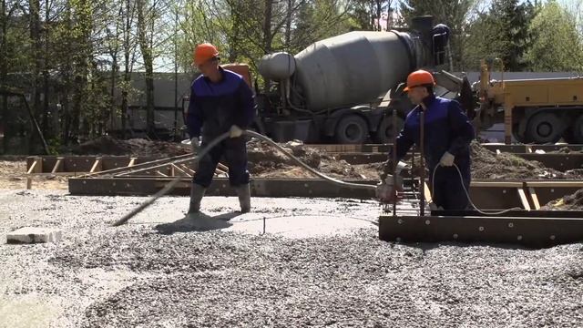 Вибрирование бетона смотреть онлайн