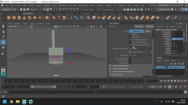 Modelling A Character In Maya: Part One - Setting Up Reference Images In Maya смотреть онлайн