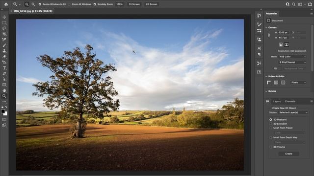 Photoshop 2022 Sky Replacement Tool