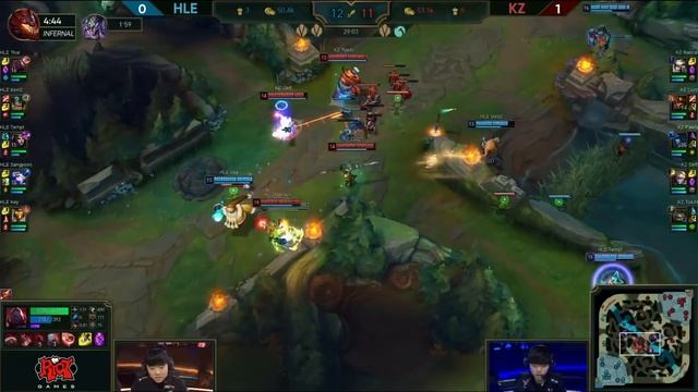 KZ vs HLE Highlights ALL GAMES LCK Spring 2019 Week 6 Day 2 King Zone DragonX vs Hanwha Life Esport смотреть онлайн