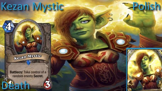 Kezan Mystic card sounds in 12 languages -Hearthstone✔ смотреть онлайн