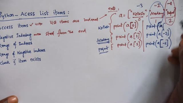 22a. Python || List || Access Items || Part 1 смотреть онлайн