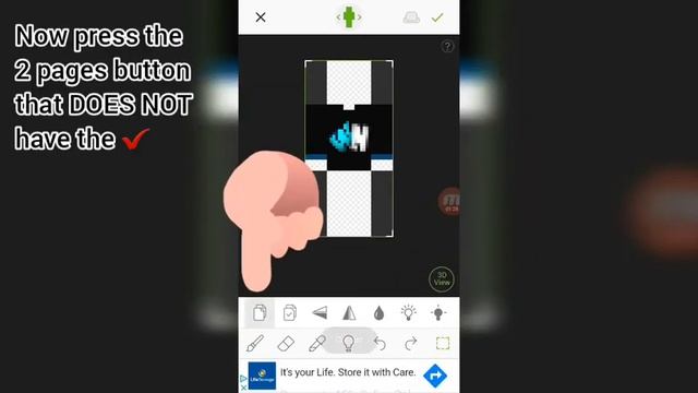 How To Add A Second Layer To Your Minecraft Skin Mobile || MCPE/Bedrock/Java смотреть онлайн