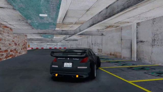 Assetto Corsa - Mouse Steering | Nissan 350z In Underground Garaz Tube смотреть онлайн