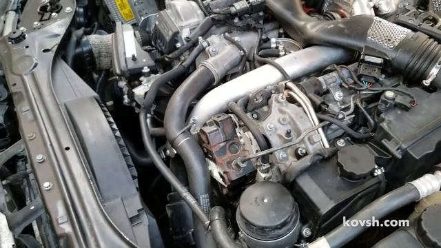 Звук изношенной цепи при холодном запуске, Mercedes Benz E-Class 3.0d, OM642 смотреть онлайн
