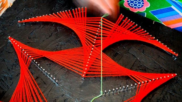 STRING ART | СТРИНГ АРТ | teaser for tutorial смотреть онлайн