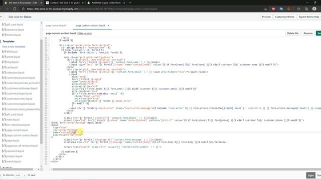 Shopify Custom Contact Form Tutorial | How To Create Custom Fields In Your Contact Forms смотреть онлайн