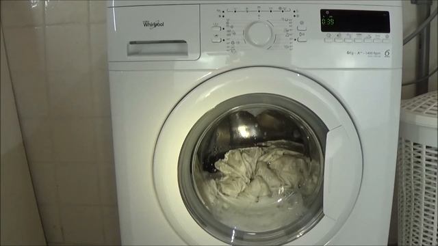 Whirlpool Primo 1406 UM Synthetics 40 degrees program Washing machine, cotton lavadora movie #173 смотреть онлайн