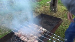 Шашлык! Делаем мангал сами, своими руками. Высота 9 см! Подводная охота.