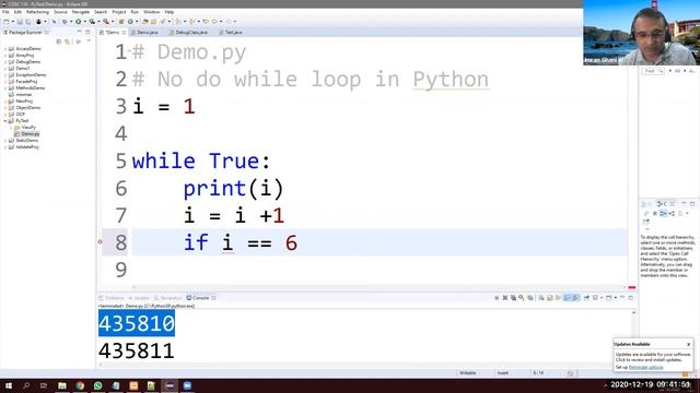 Python "do while loop", there is no "do while loop" in Python смотреть онлайн