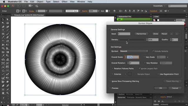 Scalable Vector‬ Fireworks in Illustrator | STIPPLISM смотреть онлайн