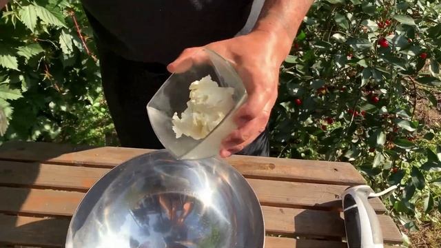 Свежая малина с сливочным кремом. Такого вы еще не пробовали! смотреть онлайн