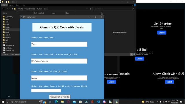 Jarvis | Advanced GUI Using PyQt5 | Python | Deep Learning | Language Processing | Face Recognition смотреть онлайн