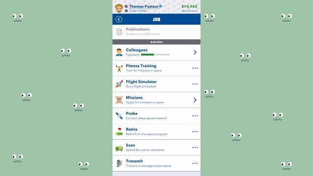 BECOMING AN ASTRONAUT in Bitlife | joining NASA | exploring the moon | naming a planet | alien comm смотреть онлайн