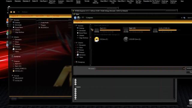 How to import a custom profile using Nvidia Inspector смотреть онлайн
