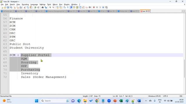 Oracle Fusion Cloud SCM DEMO | What is SCM | Real Time Training | Placement | Interview Preparation смотреть онлайн