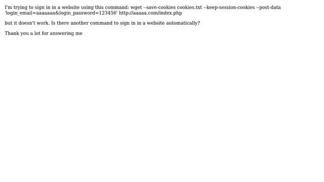 Ubuntu: Sign in in a website using the terminal смотреть онлайн