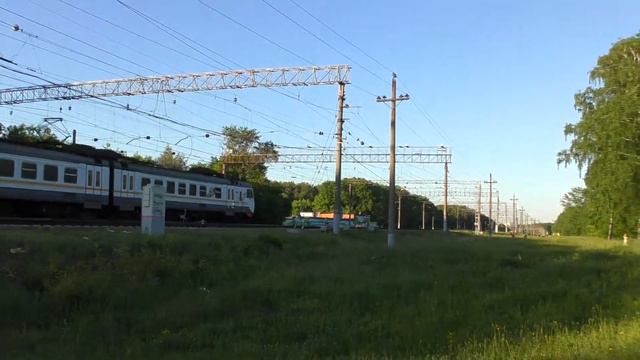 Станция Солнечная летним вечером :) смотреть онлайн