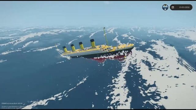 Выживет ли титаник во время шторма в Stormworks!? смотреть онлайн