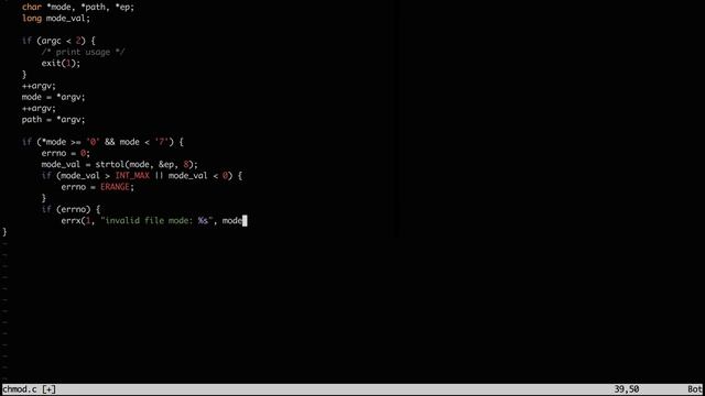 Re-Writing BSD 4.4 Shell Commands: chmod смотреть онлайн