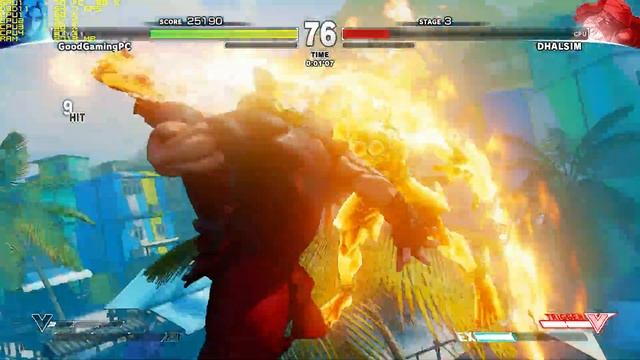 Street Fighter 5 GTX 950m Gameplay FPS Test смотреть онлайн