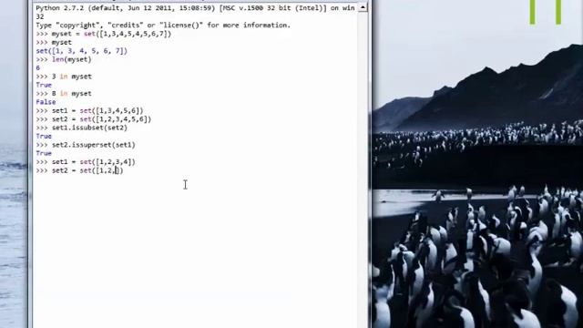 [ Python ] Sets and List Comprehensions - Lecture 13 смотреть онлайн