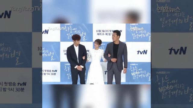 Jung So Min Seo In Guk & Park Sung Woong The Smile has Left Your Eyes PressCon 9/28/2018 смотреть онлайн