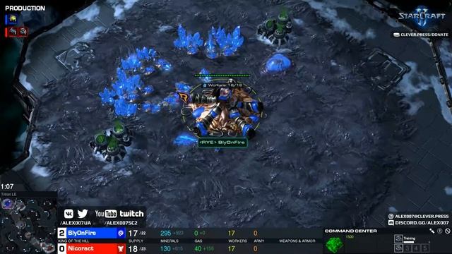 Король СНГ в StarCraft II: Зимние Стычки. Комментируют Alex007 и Unix: Февраль - 2021 смотреть онлайн