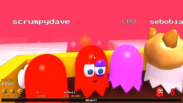 ПАКМАН УБИЙЦА В ROBLOX! Режим Игры Pac Blox! смотреть онлайн