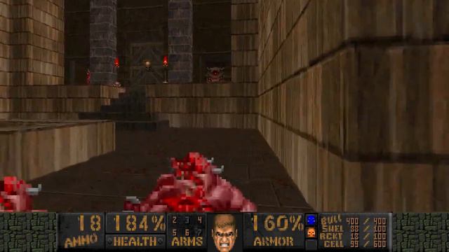 Final DOOM - Plutonia 2 - MAP 28 (The Bloodwall) - UV-Max in 11:48 смотреть онлайн