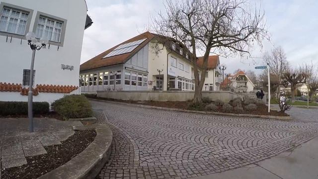 STREET VIEW: Der Hafen von Wasserburg am Bodensee in GERMANY смотреть онлайн