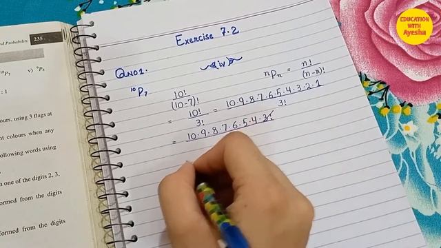 Fsc Part 1 Chapter 7 Exercise 7.2 Question 1 To 5 and Definitions of Permutation and its Prove смотреть онлайн