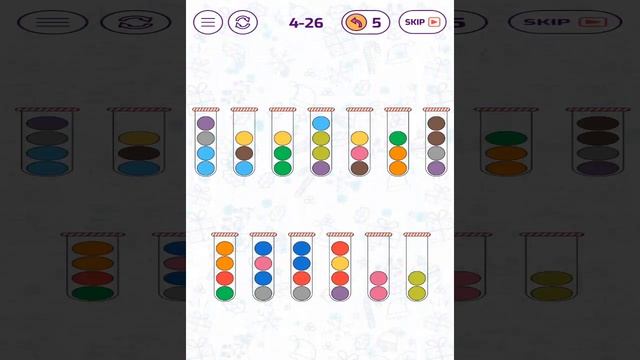 Bubble Sort Color Puzzle Game LEGEND PACK 4-21 to 4-30 Walkthrough Solution смотреть онлайн