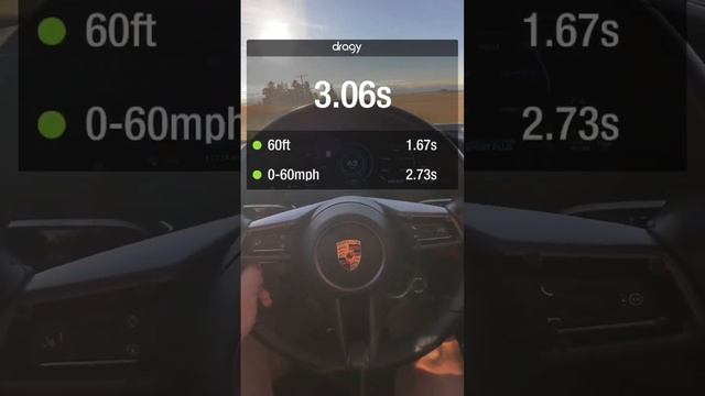 2021 Porsche Taycan Turbo S 1/4 mile смотреть онлайн