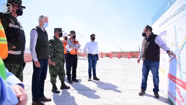 Conectividad al AIFA, acceso principal del Aeropuerto Internacional Felipe Ángeles. смотреть онлайн