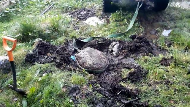 Нива Уборка камней идеи для дачи! крутой лайф хак !!! смотреть онлайн