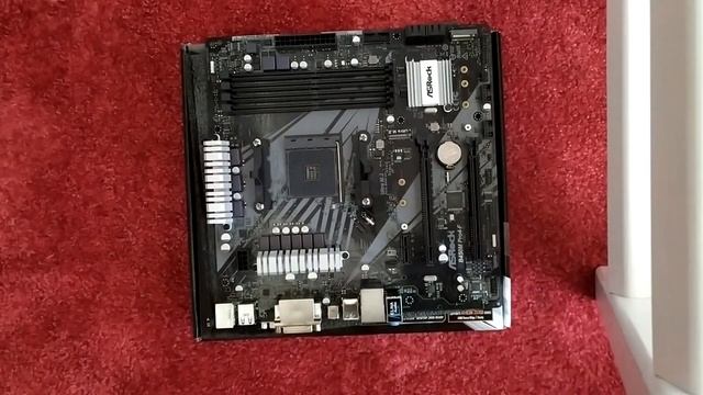 ASRock B450M Pro4 F (Unboxing)