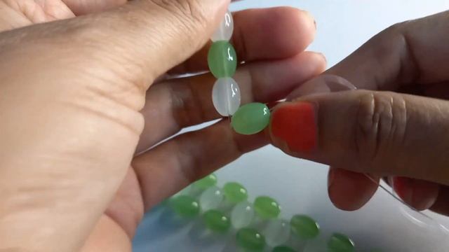 How to make beaded necklace || Bead necklace tutorial || смотреть онлайн