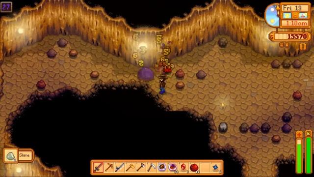 Stardew Valley #068 - Пробный заход в Пещеру Черепа. смотреть онлайн
