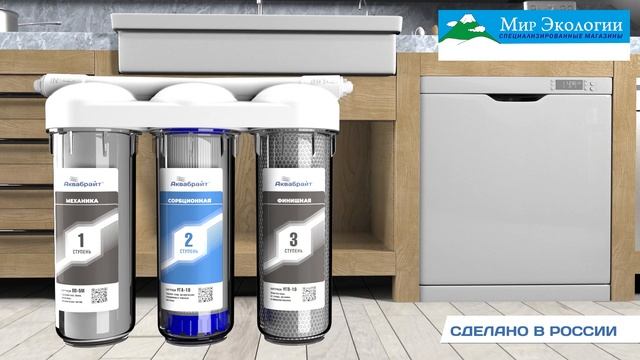 Фильтры для воды АКВАБРАЙТ в магазинах 